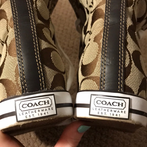 Coach High Top sneakers - Picture 4 of 4